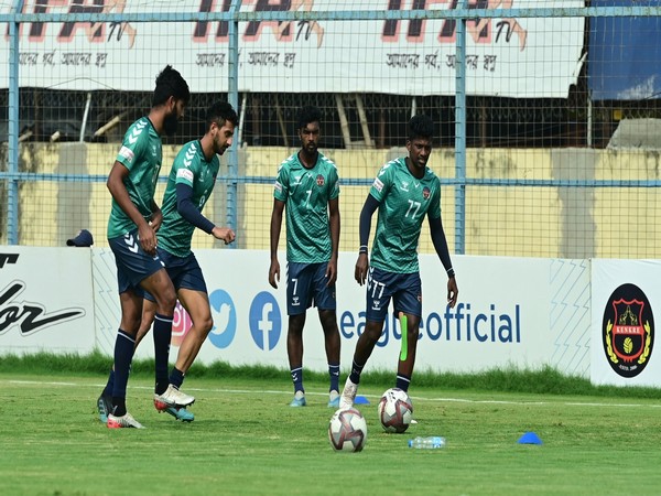 Kenkre FC ahead of their match against NEROCA FC (Image: AIFF Media)