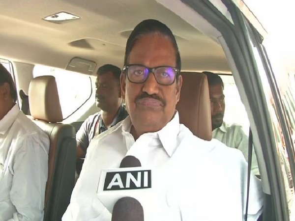 Congress KS Azhagiri speaking to ANI on Wednesday in Chennai. Photo/ANI  