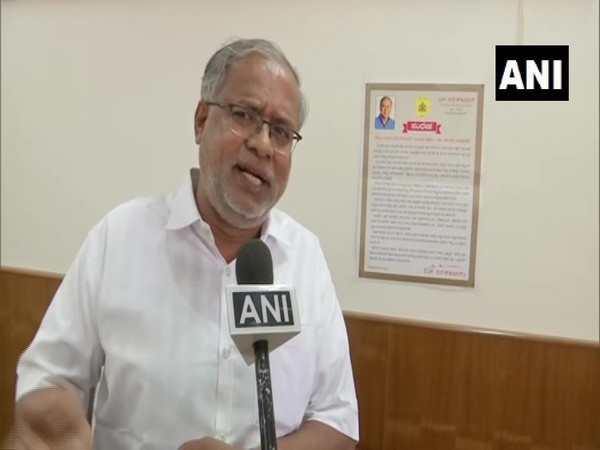 Karnataka Minister S Suresh Kumar speaking to ANI in Bengaluru on Friday. Photo/ANI