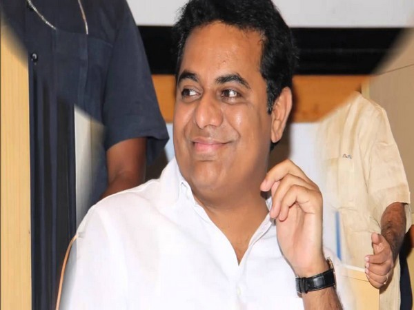 TRS working president KT Rama Rao (File photo/ANI)