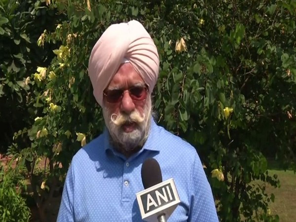 Senior Congress leader KTS Tulsi speaking to ANI in New Delhi on Sunday. Photo/ANI