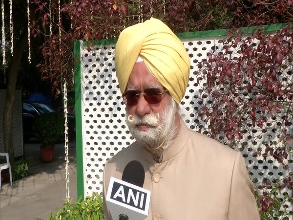 Rajya Sabha MP KTS Tulsi speaking to ANI in New Delhi on Sunday. Photo/ANI