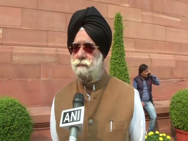 Congress MP KTS Tulsi speaking to ANI in New Delhi on Tuesday. Photo/ANI