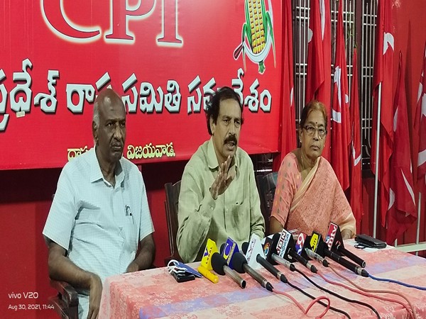 AP CPI Secretary K Ramakrishnan (Photo/ANI)