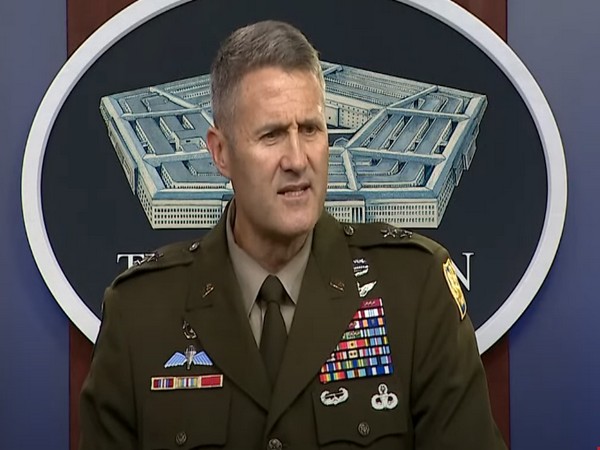 Pentagon spokesperson Maj. Gen. Hank Taylor during a briefing on Saturday.