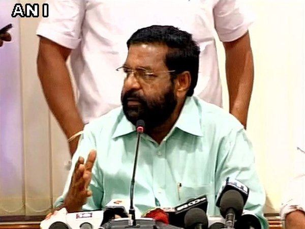 Kerala minister Kadakampally Surendran (File photo/ANI)