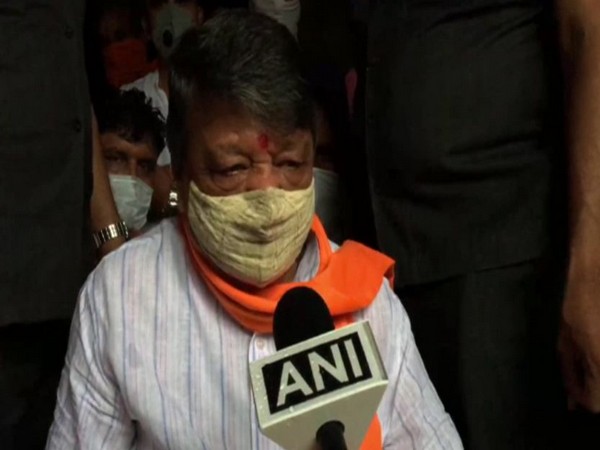 BJP leader Kailash Vijayvargiya speaking to ANI in Indore on Friday. Photo/ANI