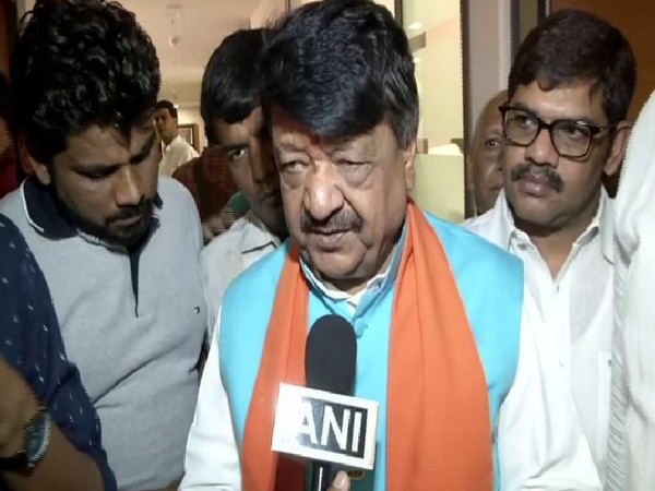BJP general secretary Kailash Vijayavargiya while talking to ANI in New Delhi on Wednesday. Photo/ANI