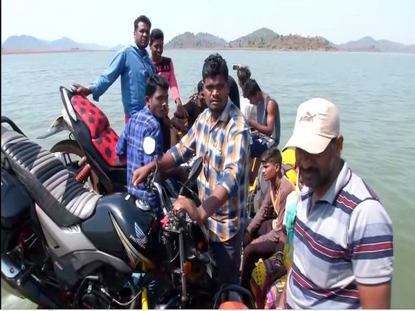 People travel through the waterways.