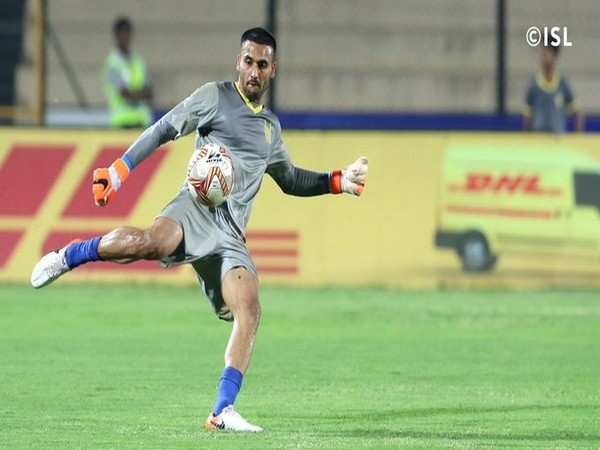 Indian goalkeeper Kamaljit Singh. (Photo/ISL Twitter)