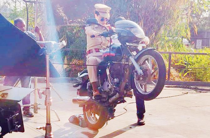 Kangana shooting for Mental Hai Kya