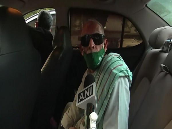 Baba ka Dhaba owner Kanta Prasad speaking to ANI in New Delhi on Friday. Photo/ANI