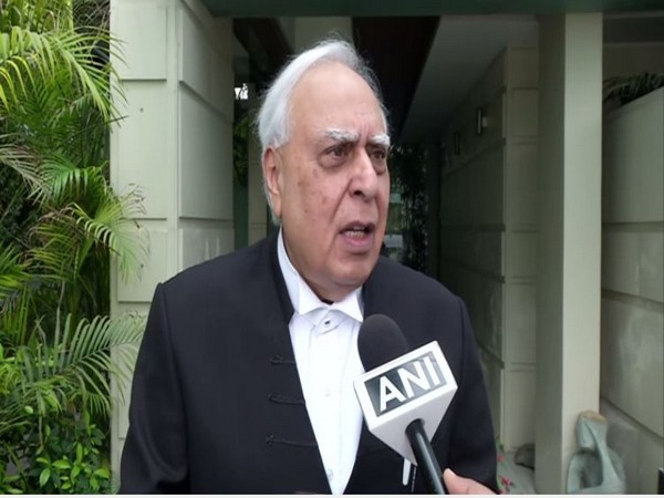 Kapil Sibal speaking to ANI in New Delhi on Thursday.