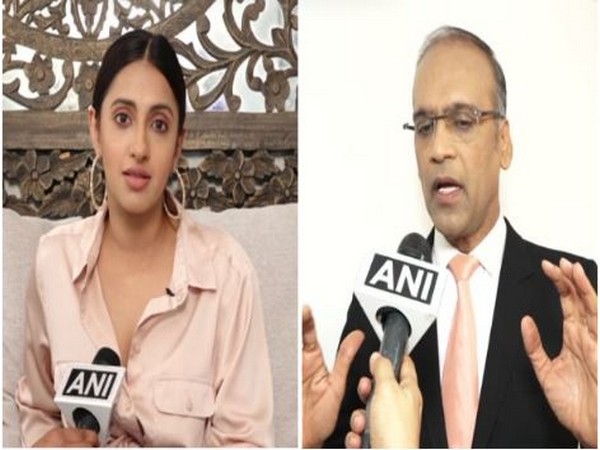 Actor Aakansha Ranjan Kapoor and Critic Komal Nahta (Photo/ANI)