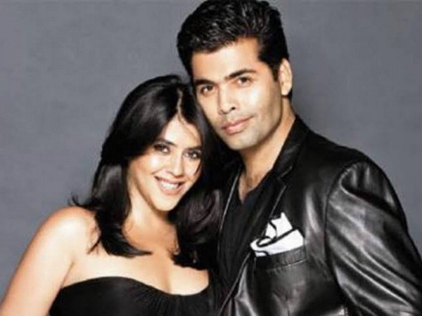 Filmmaker Karan Johar with TV, film producer Ekta Kapoor (Image source: Instagram) 