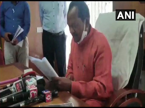 Karnataka Animal Husbandry Minister Prabhu Chauhan (Photo/ANI)