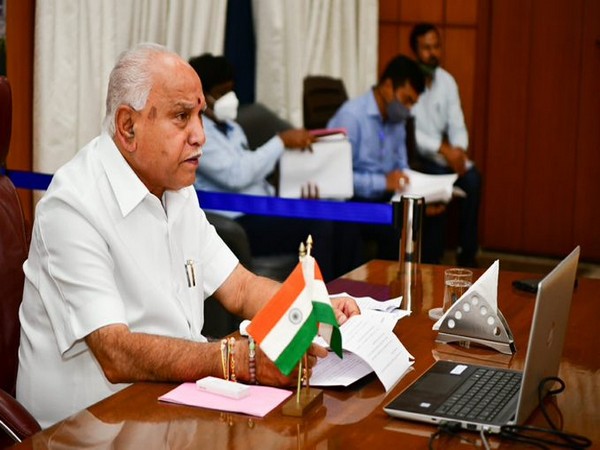 Karnataka Chief Minister addressed the India-Japan Business Forum virtual event (Photo tweeted by the Chief Minister)