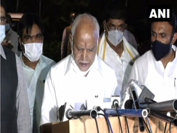 Karnataka Chief Minister, BS Yediyurappa (Photo/ANI)