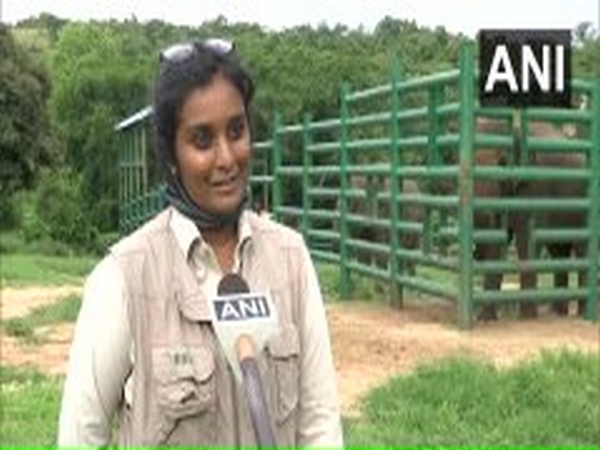 Education Officer, Bannerghatta Biological Park, Karnataka speaking to ANI on Friday. Photo/ANI