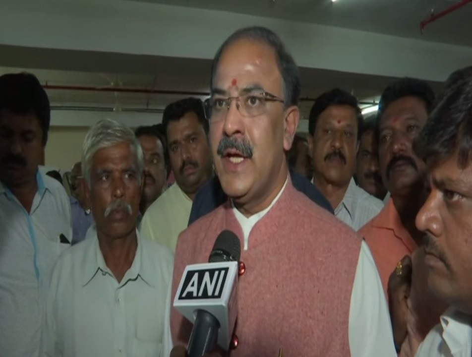 BJP MLA Arvind Limbavali talking to ANI on Monday. Photo/ANI