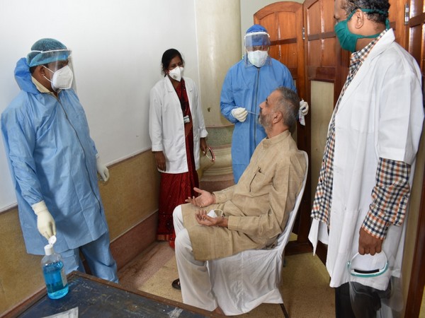 Karnataka Assembly Speaker Vishweshwar Hegde Kageri undergoes COVID-19 test on Friday.