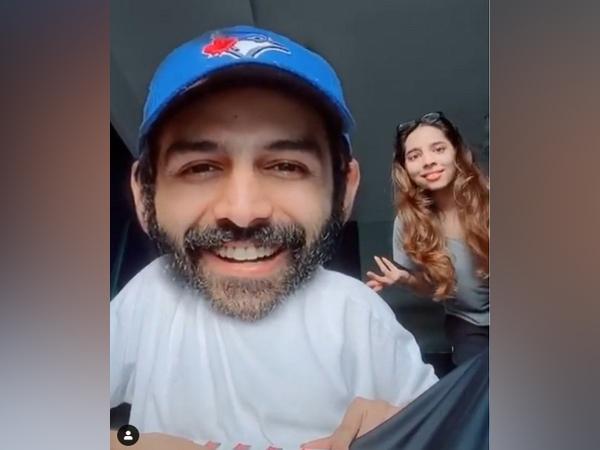 A still from the video shared by actor Kartik Aaryan (Image courtesy: Instagram)