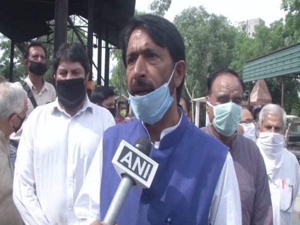 Ghulam Ahmad Mir, Jammu and Kashmir Congress President speaking to ANI on Tuesday. (Photo/ANI)