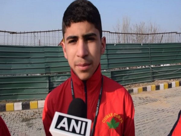 A Kashmiri student who was chosen for the capacity building tour by Army.