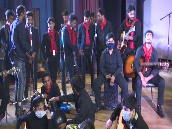 The musical concert was organised at Tagore Hall in Srinagar. (Photo/ANI)