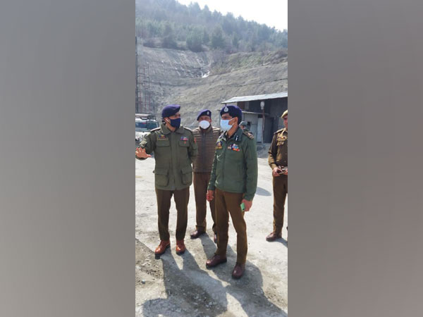 Inspector General of Police Vijay Kumar during the review on Thursday. 