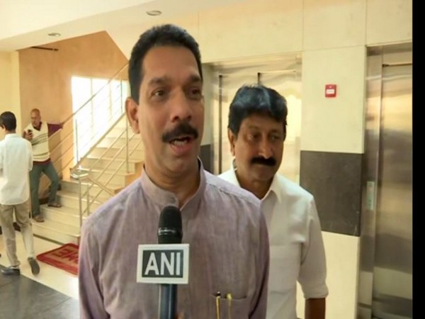 BJP leader Nalin Kumar Kateel speaking to ANI on Tuesday. Photo/ANI