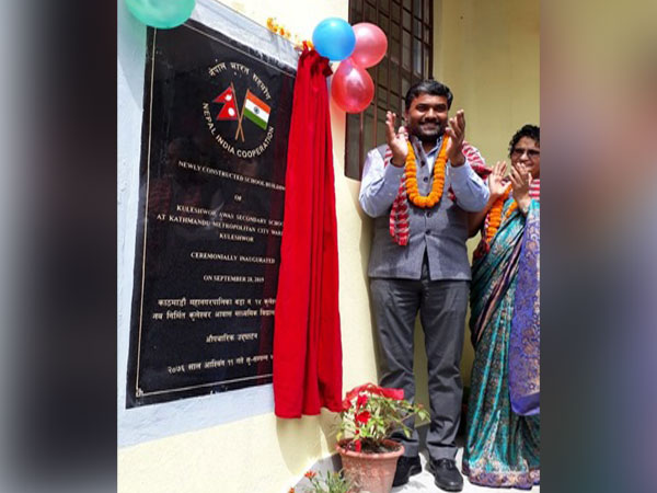 Dr Ajay Kumar, Deputy Chief of Mission, Embassy of India, inaugurated a newly built school.