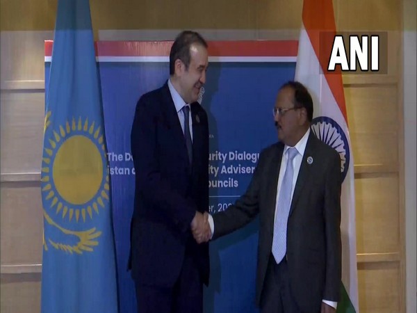 NSA Ajit Doval holds meeting with Karim Massimov, Chairman of Kazakhstan National Security Committee.