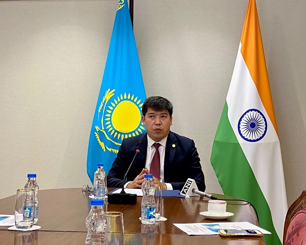 Ambassador of Kazakhstan to India Yerlan Alimbayev