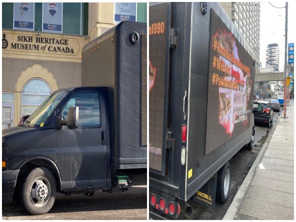 Indo-Canadian Kashmir Forum and Hindu Forum Canada organised a LED Truck advertisement campaign to commemorate the Kashmiri Hindu Genocide.