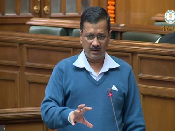 Chief Minister Arvind Kejriwal speaking in Delhi Assembly on Wednesday.