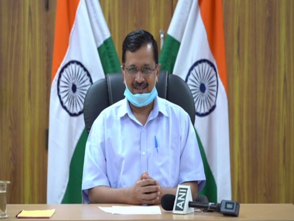 Delhi Chief Minister Arvind Kejriwal at a press conference in New Delhi on Friday. [Photo/ANI]
