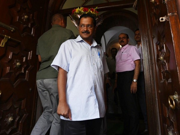 Delhi Chief Minister Arvind Kejriwal in Parliament on Friday