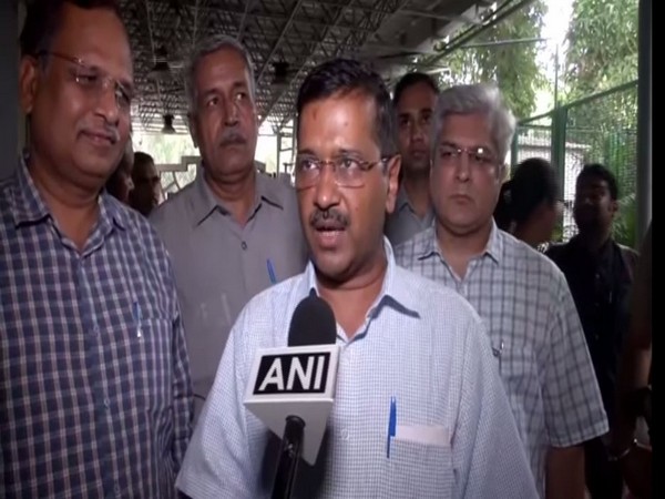 Delhi Chief Minister Arvind Kejriwal speaking to ANI on Wednesday.