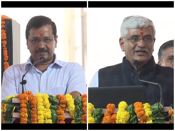 Arvind Kejriwal and Gajendra Singh Shekhawat