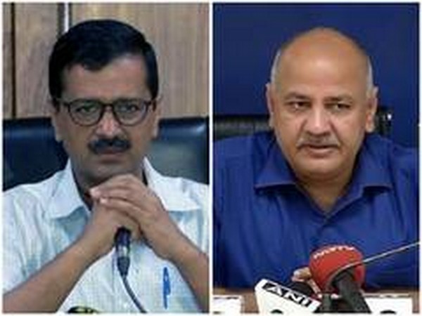 Delhi Chief Minister Arvind Kejriwal and Deputy CM Manish Sisodia (File photo)
