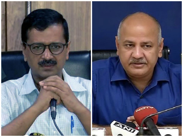 Delhi Chief Minister Arvind Kejriwal (L) and Deputy CM Manish Sisodia (R). (File pictures)