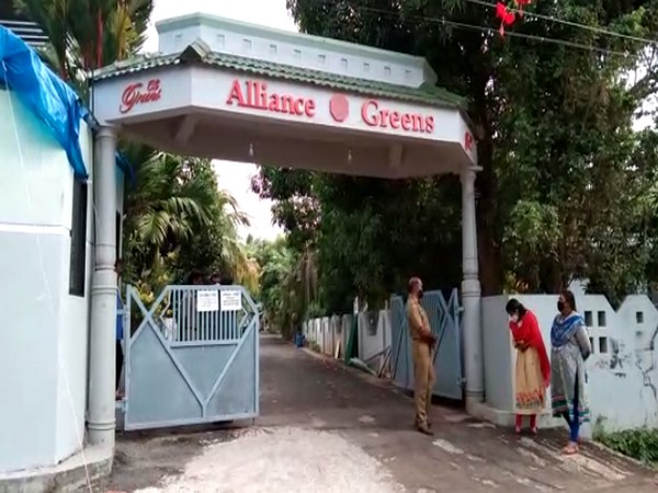 Visuals from IUML MLA KM Shaji residence. (Photo/ ANI)