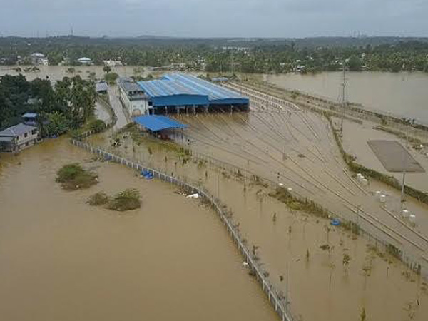 Visual from flood in Kerala. File photo/ANI