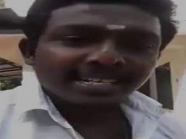 Kerala man who had threatened to attack the anti-CAA protesters in a social media post. Photo/ANI