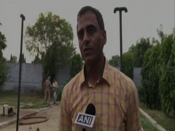 DSO Officer Vikas Gautam talking to ANI. Photo/ANI