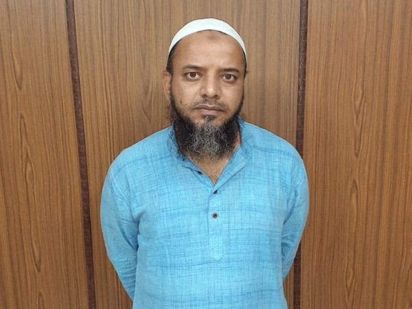 According to the police, the man has been identified as Khalid Saifi. Photo/ANI