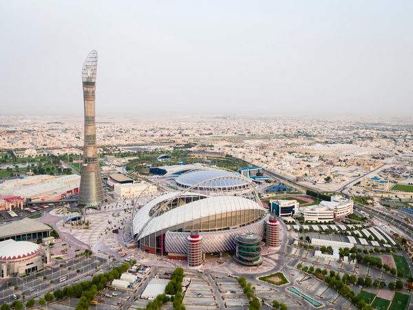 Khalifa International Stadium in Doha