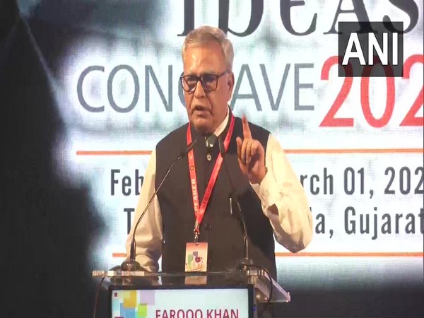 Farooq Khan, Advisor to Jammu and Kashmir Lieutenant Governor GC Murmu, at the India Ideas Conclave 2020.