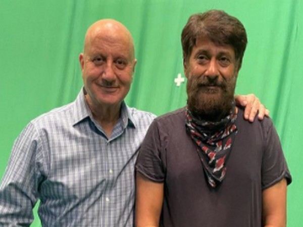 Actor Anupam Kher and filmmaker Vivek Agnihotri (Image Source: Instagram)